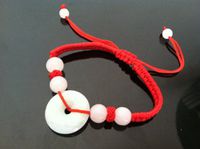 Handmade Feng Shui Jade Safe Buckle Bracelet (with a Betterdecor Pouch)