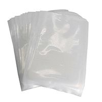 100Pc Bags 6 Sizes, Vacuum Sealer Storage Bags for Food Savor,Freezer Storage&Sous Vide Safe,Commercial Grade,Piece by Piece,Easy to Use Transparent Savor Bags (5.91×9.84)