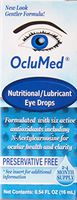 Oclumed Nutritional Eye Drops 15ml Bottle