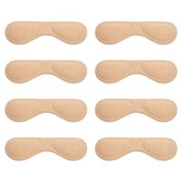 Exceart 4 Pairs of High Heels Insoles Self Adhesive Portable Soft Heel Pads Foot Protector Foot Care Shoes Pads