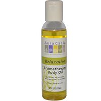 Aura Cacia Body Oil Relax Swt Orange 4 Fz