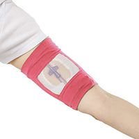 Care+Wear Ultra-Soft Antimicrobial PICC Line Cover Fuchsia S 11" - 13" Bicep