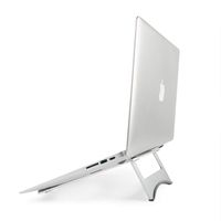 Kenowa Folding Laptop Holder Adjustable Laptop Stand for MacBook Pro/Air Portable Laptop Stand, 11-15.6 inch Notebook and Tablet with Aluminum Cooling Design and Anti-Slip Silicone Pad,