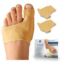 Dr. Frederick's Original Bunion Sleeves - 2 Pieces - Bootie Bunion Cushions - Gel Pad Bunion Relief Guard for Women & Men - Small - W5-6.5 | M4.5-6
