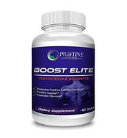 Testosterone Booster Male Performance Enhancement Supplement Boost Elite All Natural Herbal Pill Boost Muscle Growth Improve Libido Mood Energy Strength Stamina Made n USA