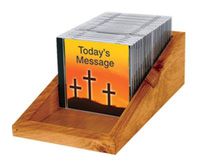 30 CAPACITY CUSTOM WOOD RACK WALNUT FINISH (Unfinished)