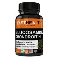 Powerful, Pure & EFFICIENT Glucosamine Chondroitin with Turmeric + MSM Helps Relieve Discomfort, Extraordinary Results, Targeted Technology