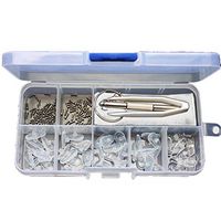 25 Pairs Transparent Silicone Eyeglasses Nose Pads - Super Soft Air Cushion Nose Pads with Screws and Screwdriver #D