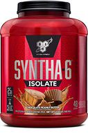 BSN SYNTHA-6 Isolate Protein Powder, Whey Protein Isolate, Milk Protein Isolate, Flavor: Chocolate Peanut Butter, 48 Servings
