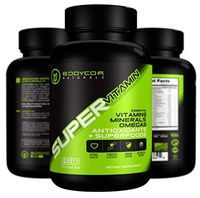 Bodycor SuperVitamin All Natural Multivitamin Superfood Supplement (150 Capsules), Complete Formula with Vitamins, Minerals, Antioxidants & Essential Fatty Acids for Mental & Physical Health