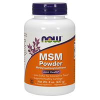 NOW Supplements, MSM (Methylsulfonylmethane) Powder, Supports Healthy Cartilage*, Joint Health*, 8-Ounce