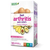 GENUINE HEALTH Fast Arthritis Relief+, 120 CT