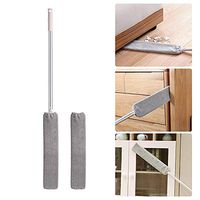 Ceepko Flexible Microfiber Duster Brush, Adjustable Long Gap Cleaning Brush for Sofa Bed, Underbed Cabinet Gap Cleaning,Microfiber Wand Flexible Duster Mop for Cleaning with Extension Pole
