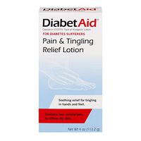 DiabetAid Pain & Tingling Relief Lotion for Diabetes Sufferers, 4 oz