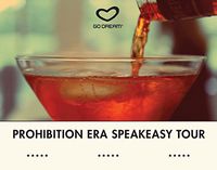 Prohibition Era Speakeasy Tour New York Experience Gift Card NYC - GO DREAM - Sent in a Gift Package