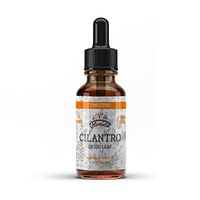 Cilantro Tincture, Organic Cilantro Extract (Coriandrum Sativum) Dried Leaf Health Supplement, Non-GMO in Cold-Pressed Organic Vegetable Glycerin 4 oz, 670 mg