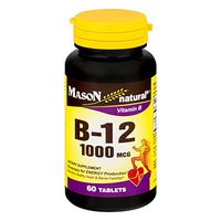 Mason Naturals Vitamin B-12 1000 Mcg Tablets - 60 Ea