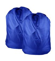 Heavy Duty Nylon Laundry Storage Bags with Drawstring, Durable, Machine Washable 30' x 40" Choose The Color(Bulk Order for Business Buyeres (Double Royal)