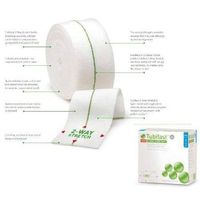 Tubifast Dressing Retention Bandage 10m Roll, Yellow 4 7/81bandage Per Box, 1 ea