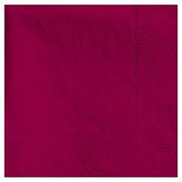 Hoffmaster 180324 Beverage Napkin, Regal Embossed, 2-Ply, 1/4 Fold, 9-1/2" Length x 9-1/2" Width, Burgundy (4 Packs of 250)