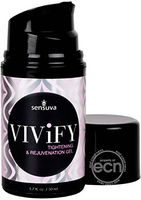 Sensuva Vivify Natural Healthy Youthful Tighter Comfortable Penetrating Tightening & Rejuvenation Gel For Women 1.7 Oz