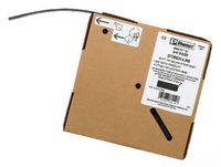 Panduit DTREH-LR0 Dura-Ty Cable Tie Reel of Strapping, Weather Resistant Acetal, Extra-Heavy Cross Section, 50ft Length, Black by Panduit