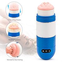 Simulation Deep Throat Sucking Privacy P-Ump Blowjob Licking Mouth Privacy Machine Male Hand-Job Cup Aircraft Funny Toys Privacy Products for Men,R12