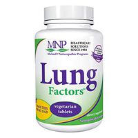 Michael's Naturopathic Programs Lung Factors - 60 Vegetarian Tablets - Breathing & Respiratory Support Supplement, Promotes Healthy Lung Function - Kosher - 20 Servings