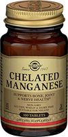 Solgar, Chelated Manganese, 100 Tablets