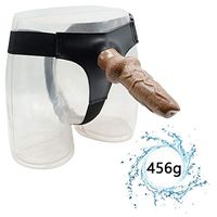 8.1in Secret Package Mini Small Stráp ǒn Hárness Stráp ǒns Funny Toys for Lésbián Pants Stráp ǒn Strapless Tool Brown