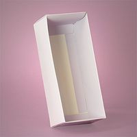 Light Purple Slider Macaron Box Base 6" X 2" | Quantity: 25 Width 2 1/2"