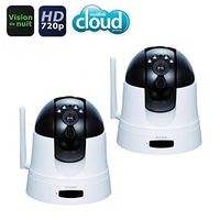 D-Link DCS-5222L 720p Pan Tilt Wireless Surveillance Camera with Remote App