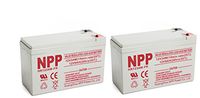 NPP HR1234W FR 12V 34W (15min.Rate) High Rate Sealed Lead Acid UPS Battery F2 Style Terminals / (2pcs)