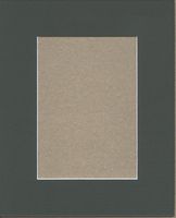 24x36 Pine Green Picture Mats with White Core, Bevel Cut for 20x30 Pictures