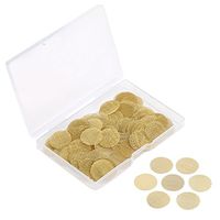 Golden Bell 3/4 Inch Brass Tobacco Pipe Bowl Screens Filters, Pack of 150