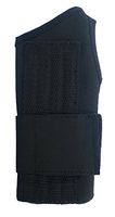 Condor Black Single Strap Wrist Support, Ergonomic Support Size: M, Fits 6-1/2", Wrist: Ambidextrous - 2KJF6