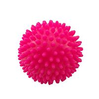 ywbtuechars Yoga Massage Gym Balls Spiky Stress Reflexology Rose Red 7.5cm