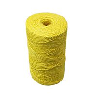 Ammzzoo111 Merry Christmas DIY Christmas Ribbon Rolls Jute Twine Hemp Rope DIY Craft Cord for Wedding Gift Package Party Decoration -50/100cm Cream 50m