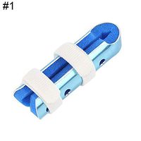 Binglinghua Trigger Finger Splint Aluminum Foam Support Brace for Mallet Finger Sprain Fracture Pain Relief Finger Knuckle Immobilization (S)