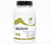 Melatonin 3mg ~ 200 Capsules - No Additives ~ Naturetition Supplements