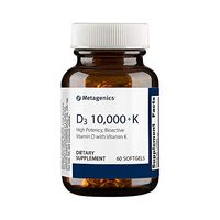 Metagenics - D3 10,000 with K2 - Vitamin D Supplement - 10,000 IU - Support for Bone, Cardiovascular, and Immune Health* | 60 Count