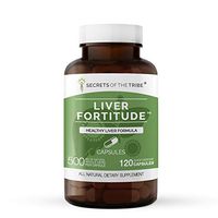 Secrets Of The Tribe - Liver Fortitude, Healthy Liver Formula, Herbal Supplement Blend (120 Capsules)