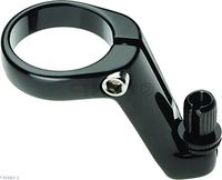 Action 1-1/8" W/Adjuster Black Cable Hanger Front