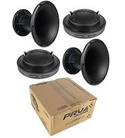 2X 2 Round Horn + Driver 440W 8 Ohm Pro Car Audio PRV Audio WGP14-50 D3220Ph