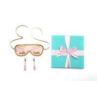 Dusty Rose Breakfast at Tiffany's Sleep Mask and Earplugs Set (w/giftbox)