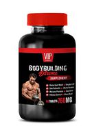 Muscle Recovery - Body Building Extreme 760MG for Men - Natural and Powerful Formula - New Complex - tongkat ali Powder - 1 Bottle (60 Tablets)