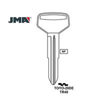 1981-2002 JMA Key Blank Replacement for Toyota/ TR40 / TOYO-9 (Packs of 10)