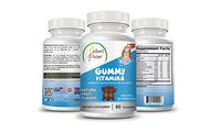 2 Bottles - Nature's Prime Children's Gummy Vitamins with Natural Fruit Flavors for Kids - Gluten Free - No Artificial Colors