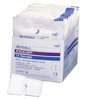 BND-35603064 7087 Sponge Excilon 2's Gauze Sterile 2x2" 6Ply Non-Woven 70 Per Pack Part No. 7087 by Kendall Company