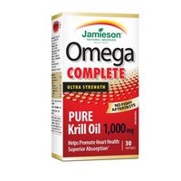 Jamieson Omega Complete™ Pure Krill 1,000 mg, 30 softgels